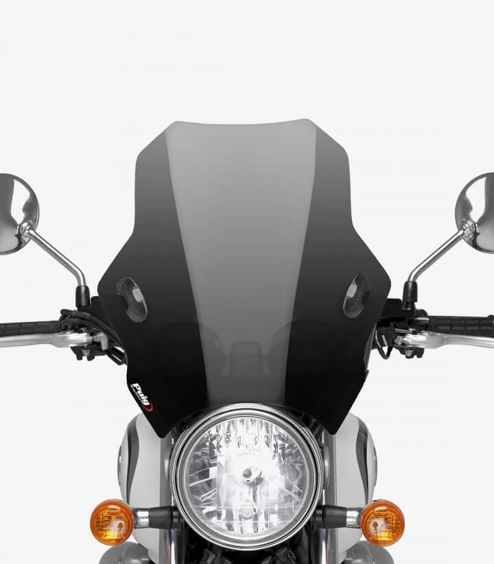 Aprilia, BMW, Ducati, Honda, Husqvarna, Kawasaki, KTM, MV Agusta, Suzuki, Triumph, Yamaha Puig Bat Dark smoked Windshield 808...