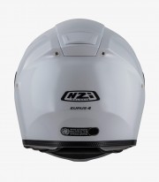 NZI Eurus 4 Duo White Full Face Helmet