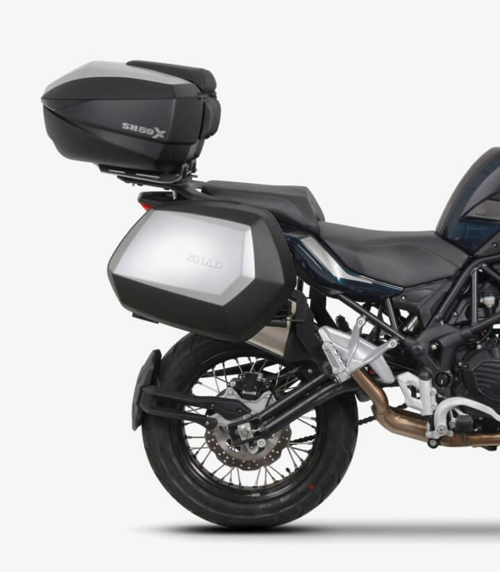 Soporte baúl SHAD B0TX50ST para Benelli TRK 502/X (25), QJMotor SRT 700/X Trail (23-25), SRT550 (22-25)