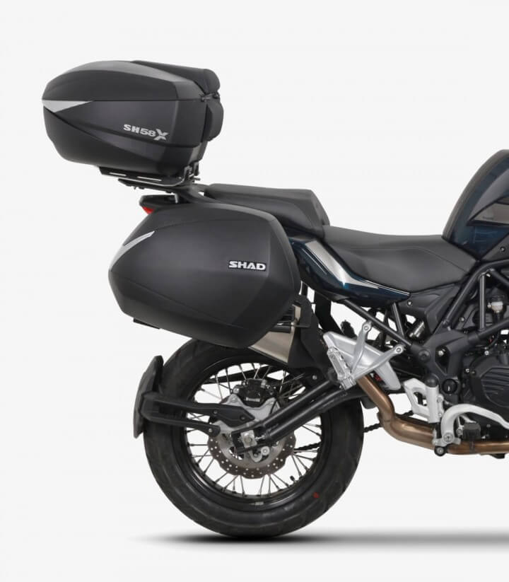 SHAD Topcase-Träger B0TX50ST für Benelli TRK 502, QJMOTOR SRT 700/X Trail, SRT550, Rieju Xplora 557/707