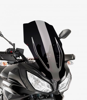 Windschild Puig Touring Yamaha MT-07 Tracer/700/700 GT (16-19) Schwarz 9212N