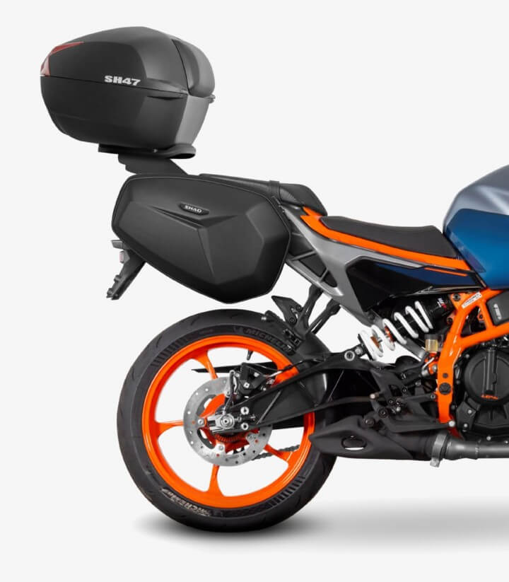 Soporte baúl SHAD K0DK14ST para KTM Duke 125 (25), Duke 390 (25)