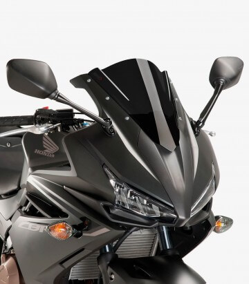 Honda CBR500R (2016 - 2018) Puig Z-Racing Black Windshield 8903N