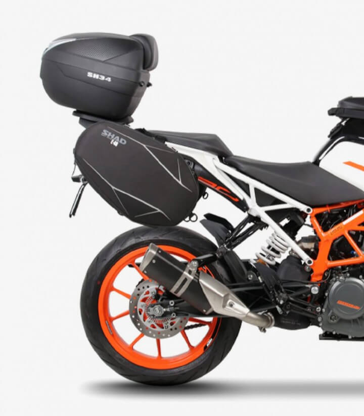 SHAD Topcase-Träger K0DK17ST für KTM Duke 125/250/390 (17-23), Duke 200 (17-18)