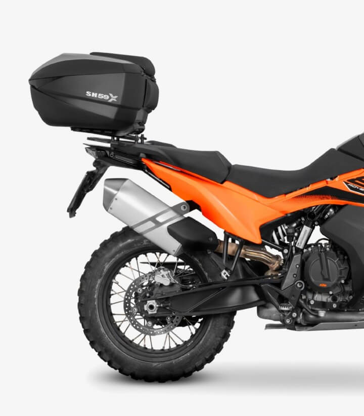 Soporte baúl SHAD K0DV13ST para Husqvarna Norden 901 (22-25), KTM 790/890/1050/1190/1290 Adv, 1290 SAdv, 890 SMT (24-25)