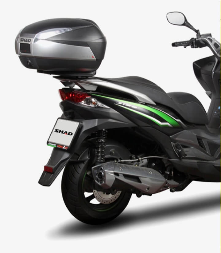 Soporte baúl SHAD K0J334ST para Kawasaki J125 (16-17), J300 (13-24)
