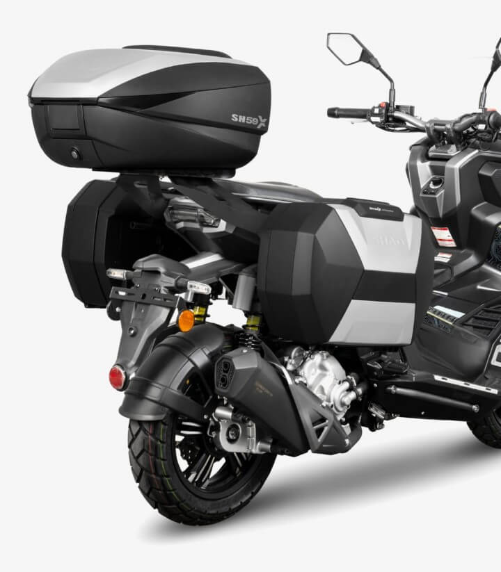 Rear top-case rack SHAD K0XD33ST Keeway Vieste XDV 125/300 (23-25)