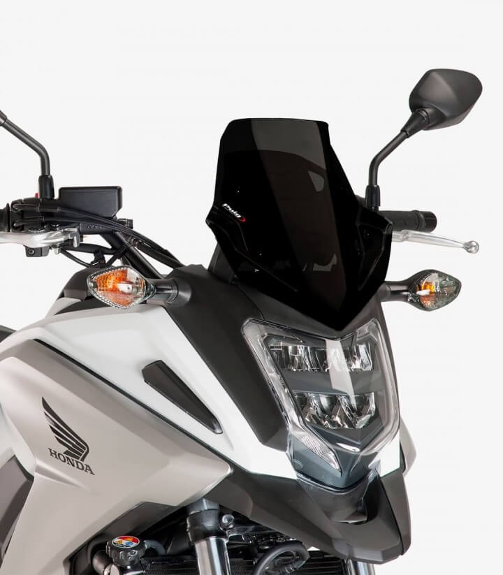 Windschild Puig Sport Honda NC750X (16-20) Schwarz 8909N