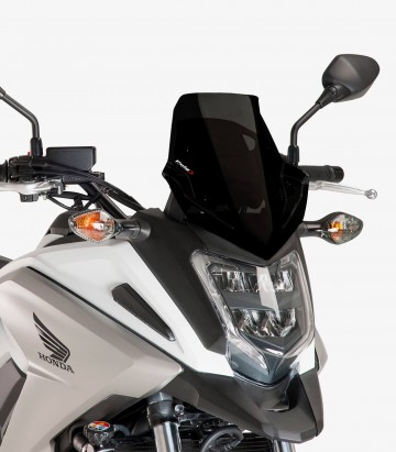 Windschild Puig Sport Honda NC750X (16-20) Schwarz 8909N