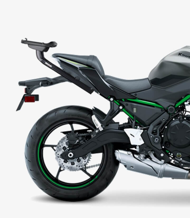 Soporte baúl SHAD K0Z667ST para Kawasaki Ninja 650 (17-25), Z650 (16-25)