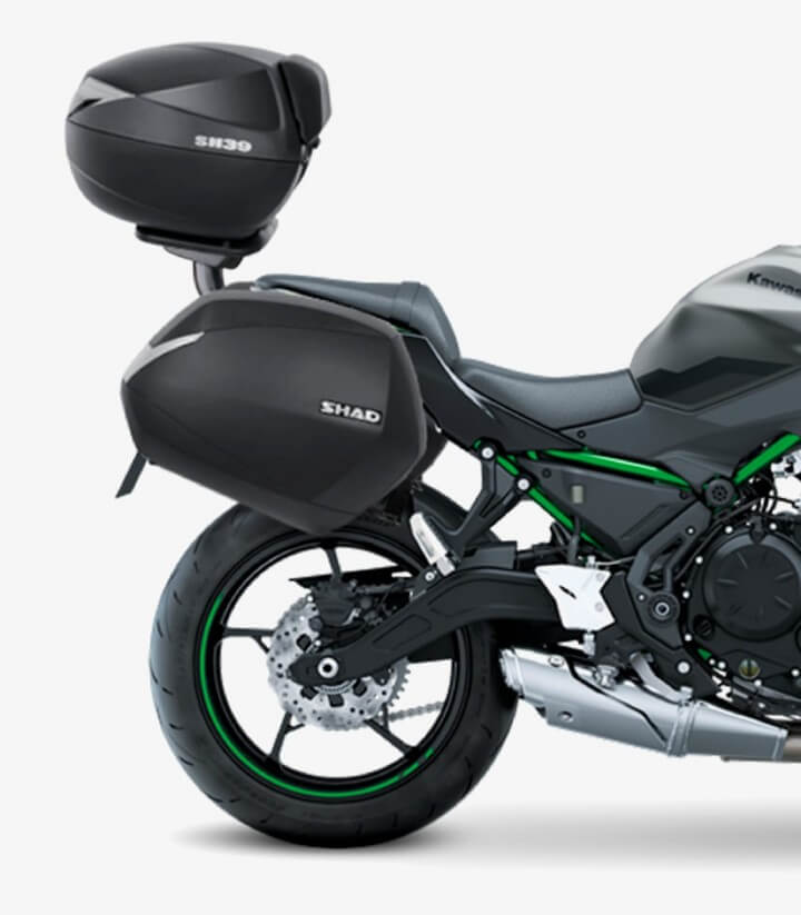 Soporte baúl SHAD K0Z667ST para Kawasaki Ninja 650 (17-25), Z650 (16-25)