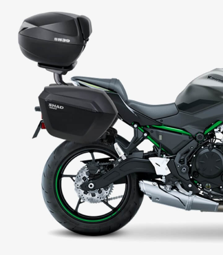 Rear top-case rack SHAD K0Z667ST Kawasaki Ninja 650 (17-26), Z650