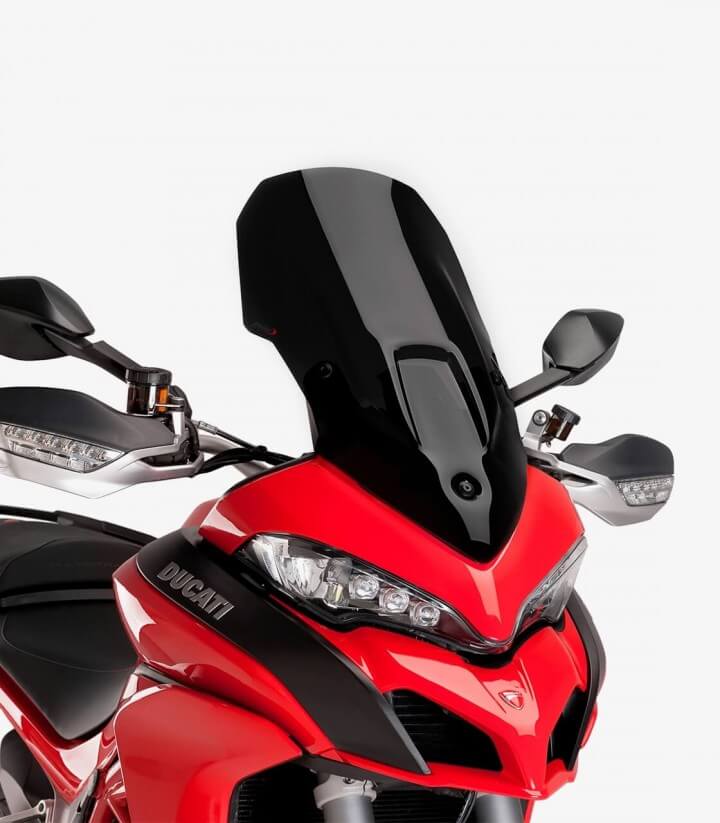 Windschild Puig Touring several Ducati models Schwarz 7623N