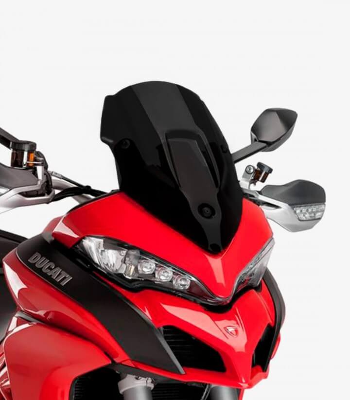 Windschild Puig Sport several Ducati models Schwarz 7622N