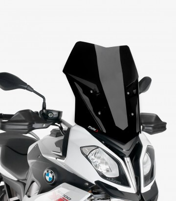 Windschild Puig Touring BMW S1000 XR (15-19) Schwarz 7619N