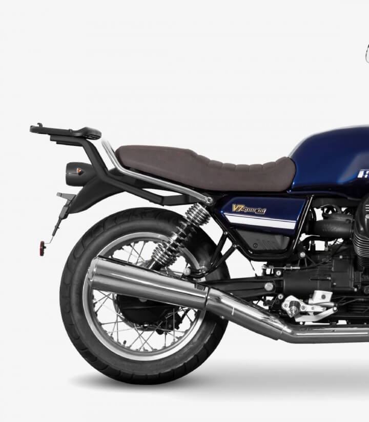 Soporte baúl SHAD M0V783ST para Moto Guzzi V7 Stone/Stone Corsa (23-25)