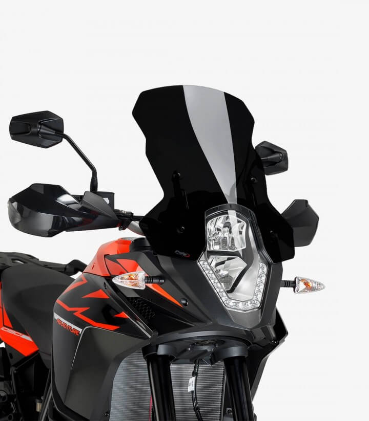 KTM 1050/1090/1190 Adventure, 1290 Super Adventure Puig Touring Black Windshield 6494N