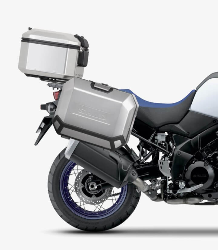 Soporte baúl SHAD S0VS14ST para Suzuki V-Strom 1000 (19), V-Strom 1050 (20-25), V-Strom 650/XT (25)