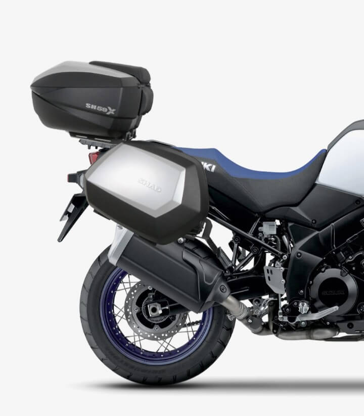 Soporte baúl SHAD S0VS14ST para Suzuki V-Strom 1000 (19), V-Strom 1050 (20-25), V-Strom 650/XT (25)