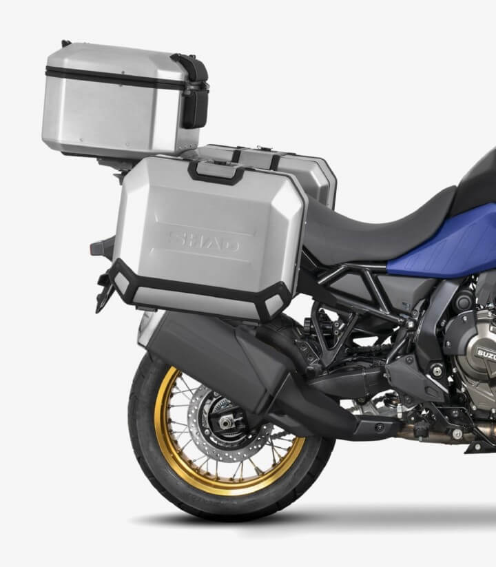 Soporte baúl SHAD S0VS83ST para Suzuki V-Strom 800 SE/DE/Tech (23-25)
