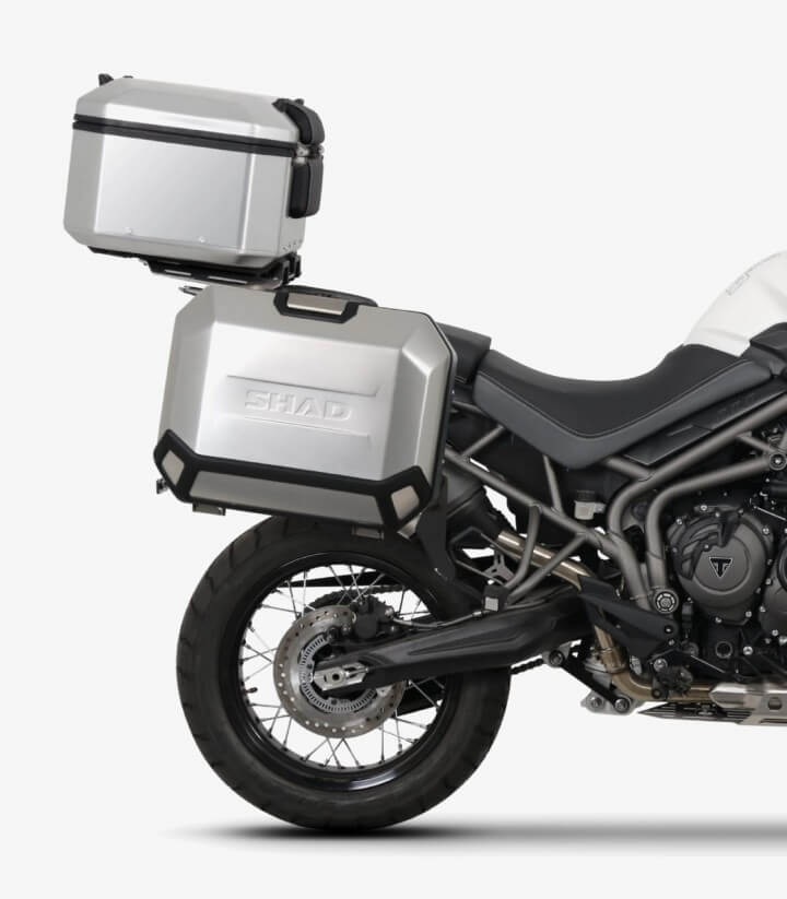 Soporte baúl SHAD T0TG81ST para Triumph Tiger 800 XC/XR/XRX (11-24)