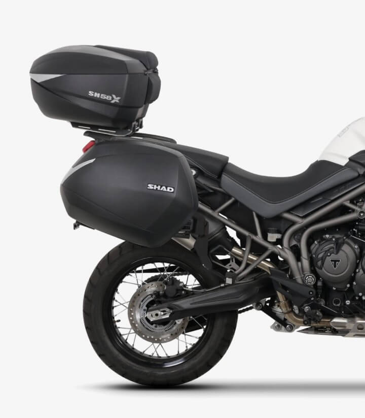 Soporte baúl SHAD T0TG81ST para Triumph Tiger 800 XC/XR/XRX (11-24)