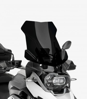 Windschild Puig Touring BMW R1200GS (13-18)/Adventure (14-18), R1250GS/Adventure (18-24) Schwarz 6486N