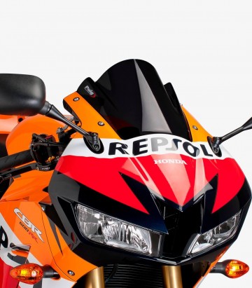 Windschild Puig Z-Racing Honda CBR600RR (13-16) Schwarz 6478N