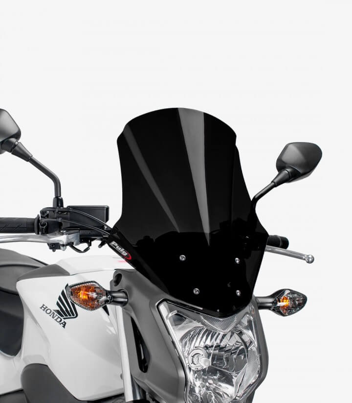 Cúpula Puig Touring Honda NC700S, NC750S Negro 6361N