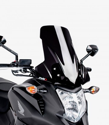 Honda NC700X, NC750X Puig Touring Black Windshield 5992N