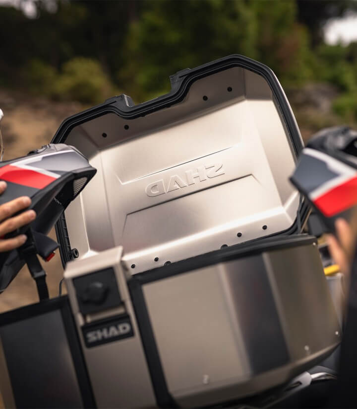 SHAD Topcase TR55 Aluminium Terra 55 Liter
