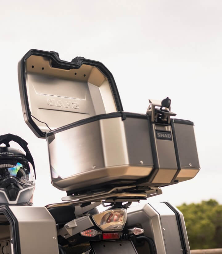 SHAD Topcase TR55 Aluminium Terra 55 Liter