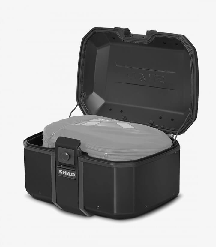 SHAD Topcase TR55 Aluminium Pure Black Terra 55 Liter