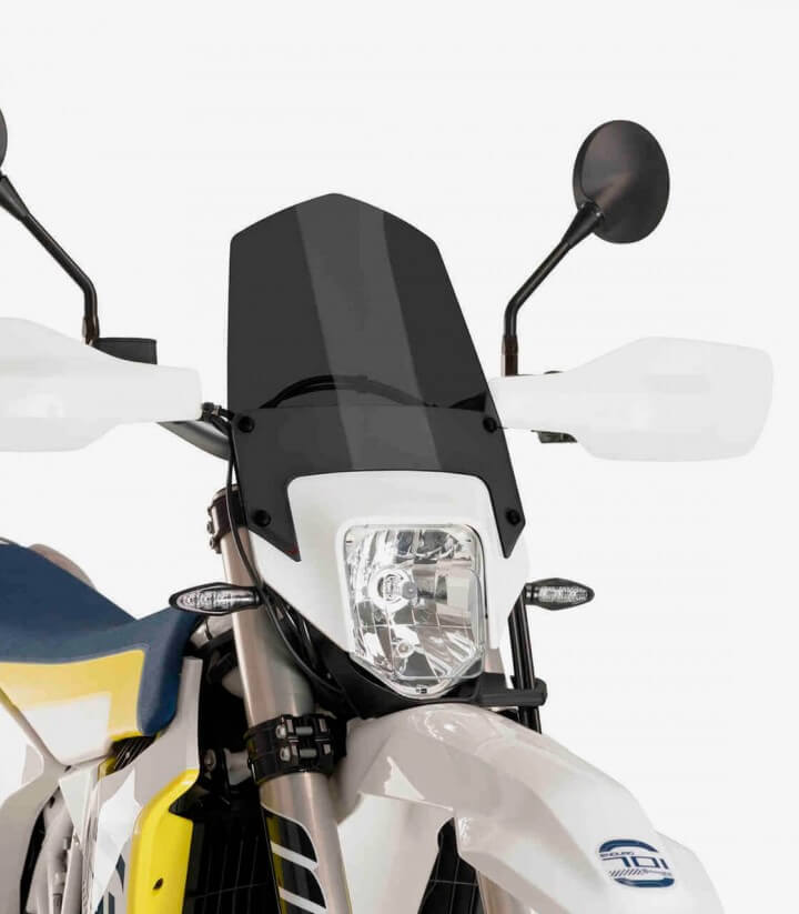 Windschild Puig New Generation Sport Husqvarna Enduro/Supermoto 701 (15-24) Dunkel getönt 9867F