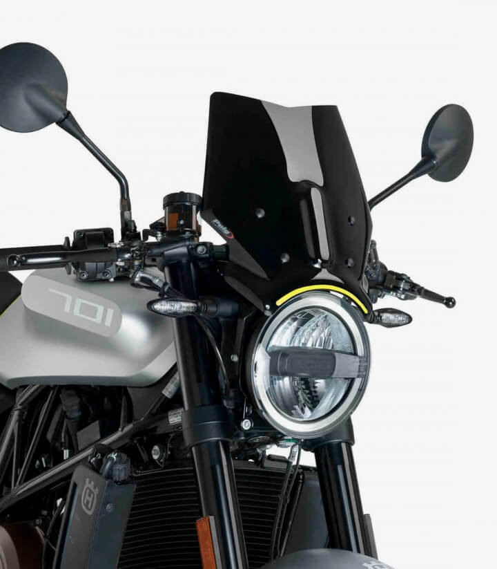 Windschild Puig New Generation Sport Husqvarna Vitpilen 701 (18-20) Schwarz 9750N