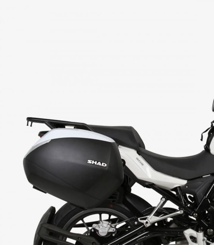 Soportes 3P maletas laterales SHAD B0TR57IF para Benelli TRK 502 (16-25), QJMOTOR SRT550 (22-25)