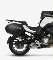 Soportes 3P maletas laterales SHAD B0TR57IF para Benelli TRK 502 (16-25), QJMOTOR SRT550 (22-25)