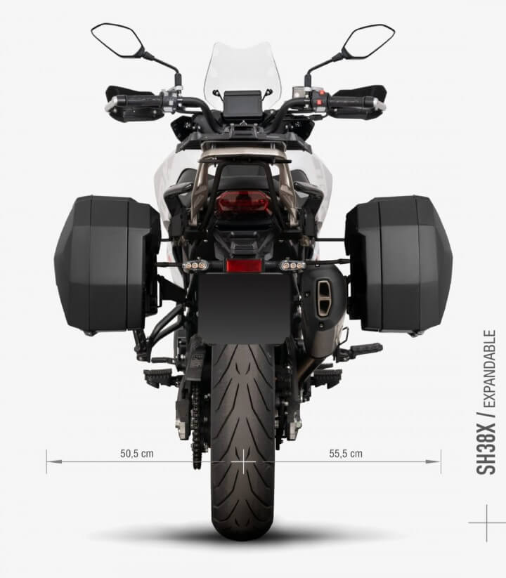 Soportes 3P maletas laterales SHAD B0TR73IF para Benelli TRK 702/X (23-25)