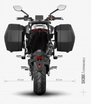 Soportes 3P maletas laterales SHAD C0NK83IF para CF MOTO 800 NK/Sport/Advanced (23-25)