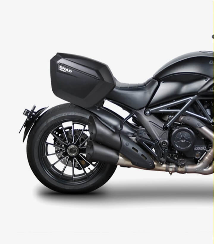 SHAD 3P Side Case Racks D0DV14IF for Ducati Diavel 1200 (12-18)