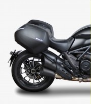 Soportes 3P maletas laterales SHAD D0DV14IF para Ducati Diavel 1200 (12-18)