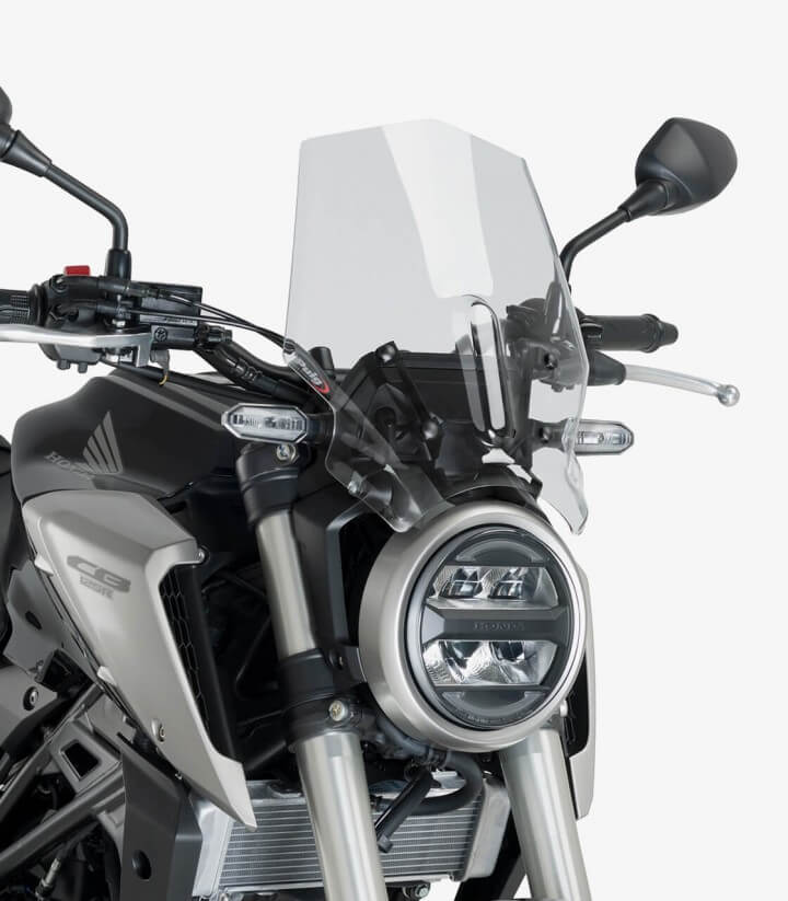 Cúpula Puig Naked New Generation Sport Honda CB125R Neo Sports Café Transparente 9734W