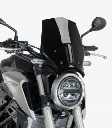 Cúpula Puig New Generation Sport Honda CB125R/CB300R Neo Sports Cafe (2018 - 2024) Negro 9734N