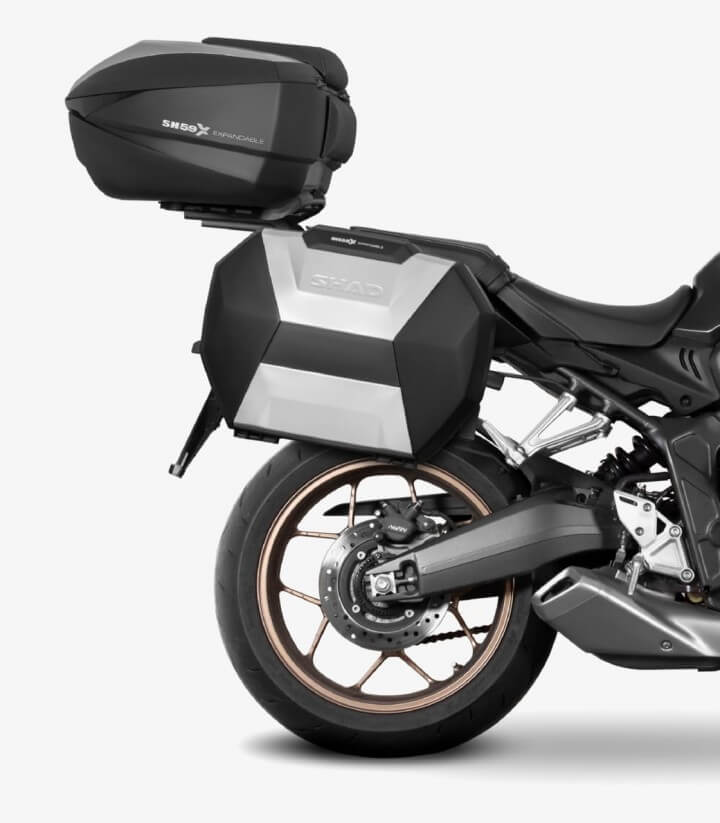 SHAD 3P Side Case Racks H0CR64IF for Honda CB650R (24-25), CBR650R (24-25)