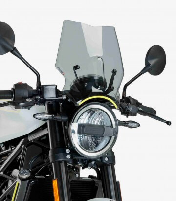 Windschild Puig New Generation Sport Husqvarna Svartpilen 125 (21-23), 401 (18-23), Vitpilen 401 (18-23) Getönt 9702H
