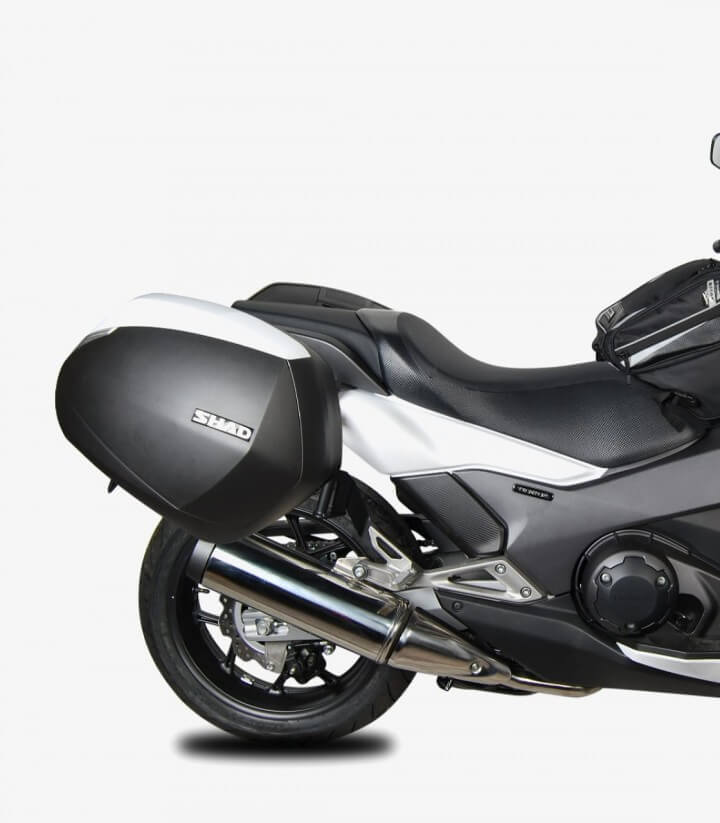 Soportes 3P maletas laterales SHAD H0NT74IF para Honda Integra 700/750 (12-15), NC700S/X (12-13), NC750S/X (14-15)