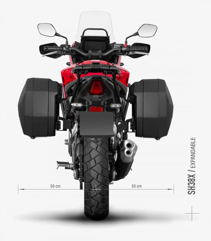 SHAD 3P Seitenkoffer-Träger H0NX54IF für Honda CB400/500X (16-25), NX 500 (23-26)