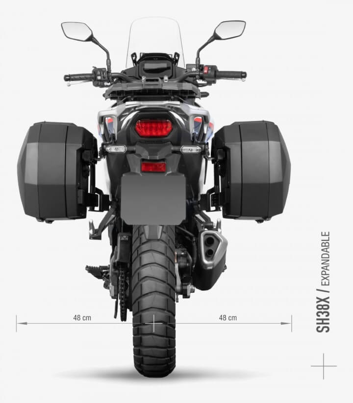 Soportes 3P maletas laterales SHAD H0TR73IF para Honda Transalp 750 (23-25)