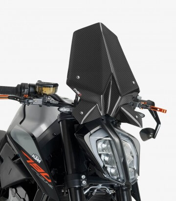 Windschild Puig New Generation Sport KTM 790 Duke (18-20, 22-24), 890 Duke/GP/R (20-25) Carbon-Optik 9668C