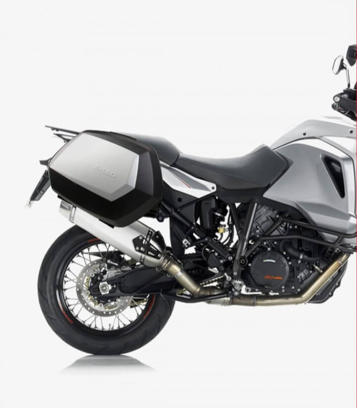 Soportes 3P maletas laterales SHAD K0DV17IF para KTM 1050/1090/1190 Adventure, 1290 Super Adventure R/T/S (14-20)